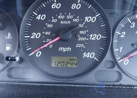 2000 Mazda Protege Es из США, поврежденный, VIN JM1BJ2215Y0198044